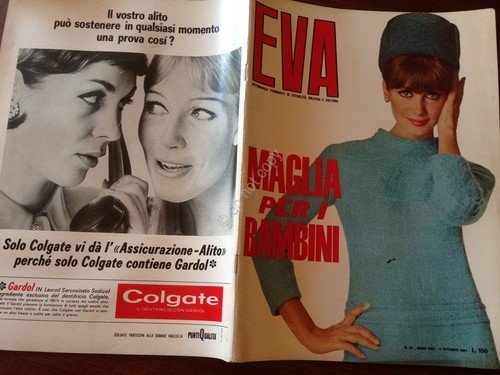 EVA Rivista Magazine 8 Ottobre 1964 N.40 McQueen Ekberg | Immagine principale