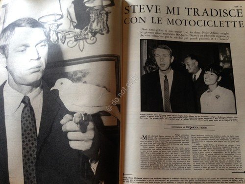 EVA Rivista Magazine 8 Ottobre 1964 N.40 McQueen Ekberg