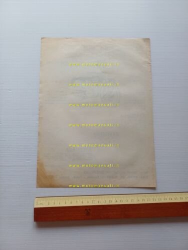 Excelsior Talisman Twin 250 1952 depliant italiano originale