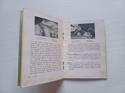 Express 49 anni 50 manuale uso manutenzione libretto italiano originale