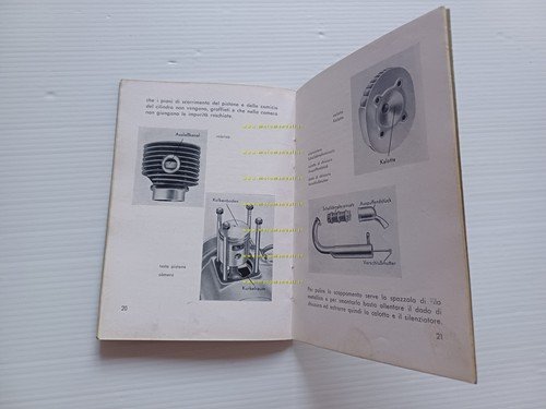 Express 49 anni 50 manuale uso manutenzione libretto italiano originale