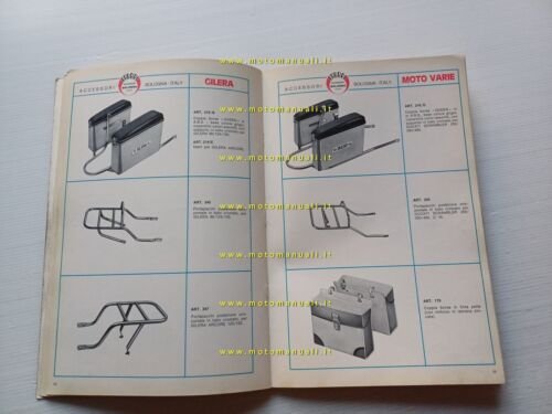 Fabbri catalogo generale accessori Vespa Ciao ciclomotori moto 1987 originale