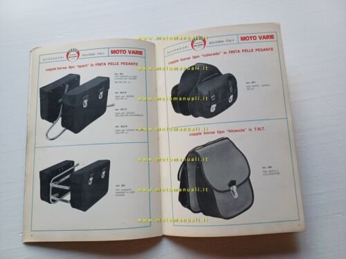 Fabbri catalogo generale accessori Vespa Ciao ciclomotori moto 1987 originale