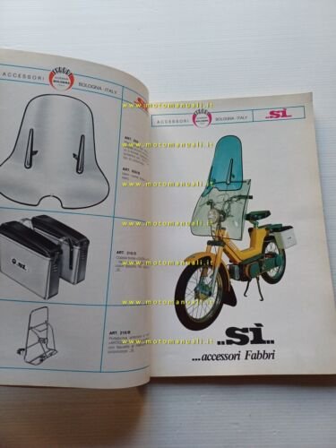 Fabbri catalogo generale accessori Vespa Ciao ciclomotori moto anni 80 …