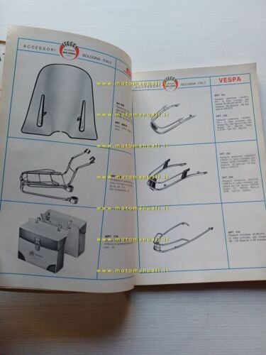 Fabbri catalogo generale accessori Vespa Ciao ciclomotori moto anni 80 …