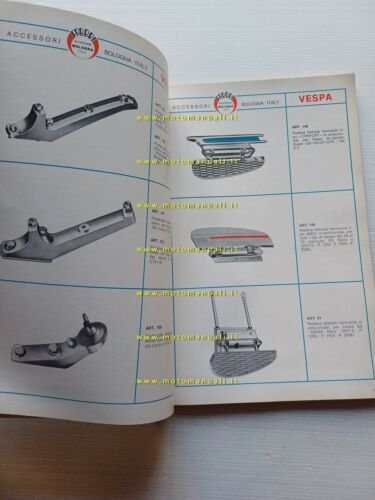Fabbri catalogo generale accessori Vespa Ciao ciclomotori moto anni 80 …
