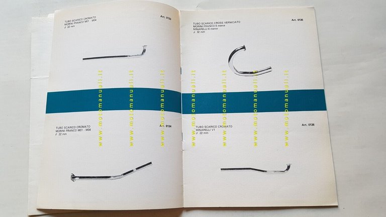 FACO catalogo accessori marmitte Minarelli Rizzato 1982 originale