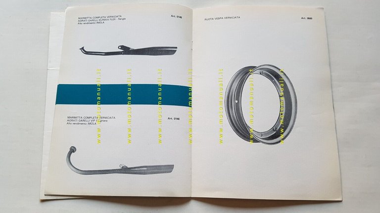 FACO catalogo accessori marmitte Minarelli Rizzato 1982 originale