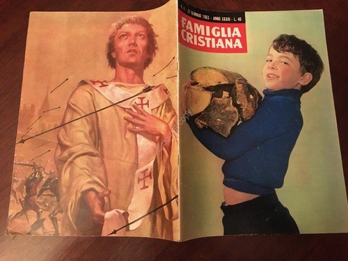 Famiglia Cristiana Rivista Magazine 27 Gennaio 1963 N.4 Genoveffa Luis …
