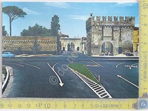 Fano - Porta Mazzini - Arco di Augusto - 1969
