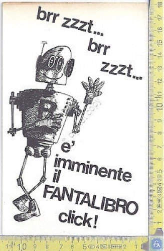 Fantascienza GAMMA Fantalibro - science fiction - pubblicità - advertising | Immagine principale