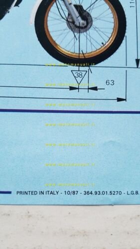 Fantic 303 Trial Serie 2 Professional 1987-88 depliant originale