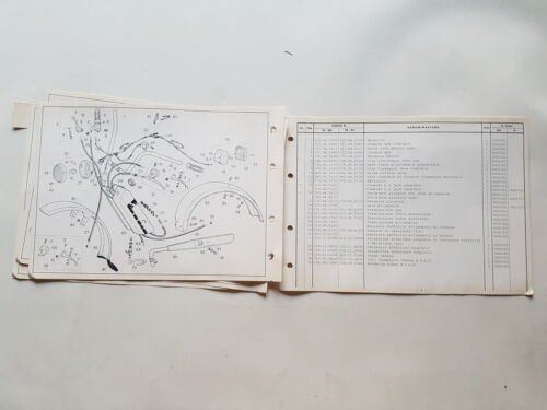 Fantic 50 Issimo TX 310 Kick-Starter-TX 311 Pedali catalogo ricambi …