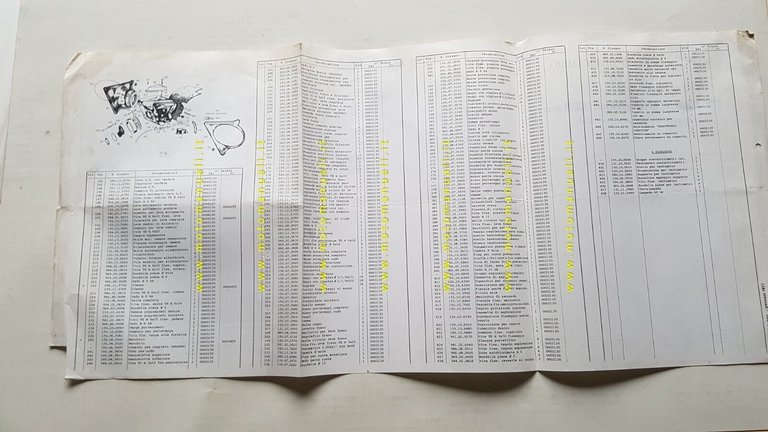 Fantic Caballero 125 Regolarità Competizione TX 155 catalogo ricambi TELAIO