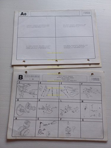 Fantic Caballero 50 - 75 Enduro Competition 1981 catalogo ricambi …