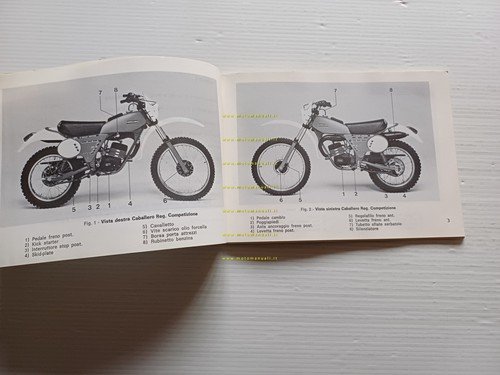 Fantic Caballero 50 Regolarità Competiz.-Casa-Super 1979 manuale uso originale