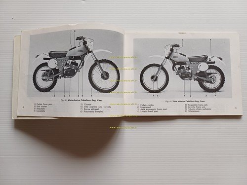 Fantic Caballero 50 Regolarità Competiz.-Casa-Super 1979 manuale uso originale