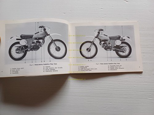 Fantic Caballero 50 Regolarità Competiz.-Casa-Super 1979 manuale uso originale