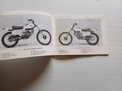 Fantic Caballero 50 Regolarità Competiz.-Casa-Super 1979 manuale uso originale