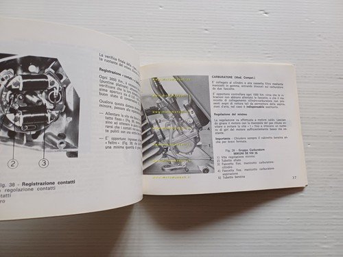Fantic Caballero 50 Regolarità Competiz.-Casa-Super 1979 manuale uso originale