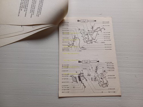 Fantic Caballero 50 RS 1990 catalogo ricambi originale