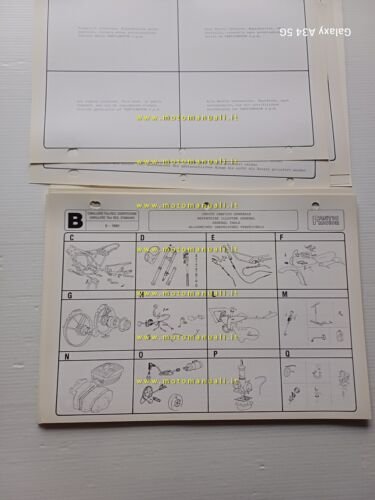 Fantic Caballero 75 Regolarit Competizione-STD 1980 catalogo ricambi originale