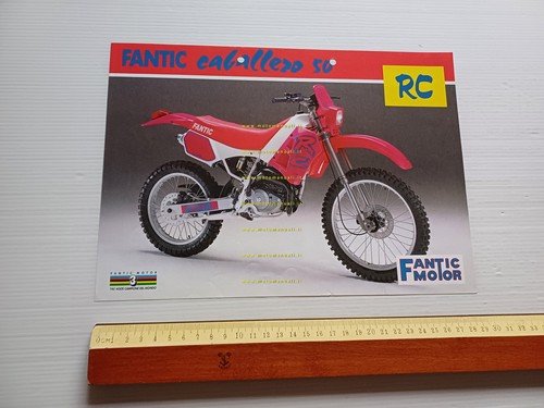Fantic Caballero RC 50 - RC 80 1992 depliant originale