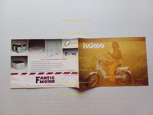 Fantic Issimo 50 1979 depliant ciclomotore moto originale genuine brochure