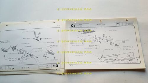 Fantic Issimo 50 1981 catalogo ricambi telaio originale spare parts …