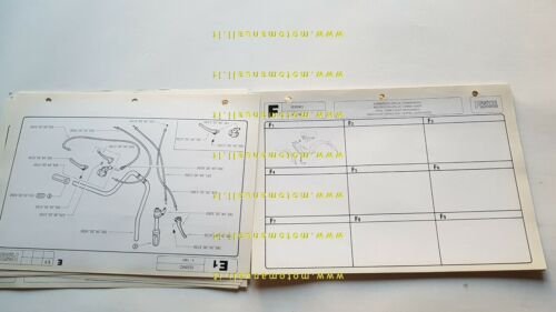 Fantic Issimo 50 1981 catalogo ricambi telaio originale spare parts …