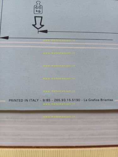 Fantic Motor 125 Sport HP1 1985 depliant originale FRANCESE brochure