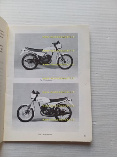 Fantic Motor 125 Strada FM 400 1982 manuale uso manutenzione …