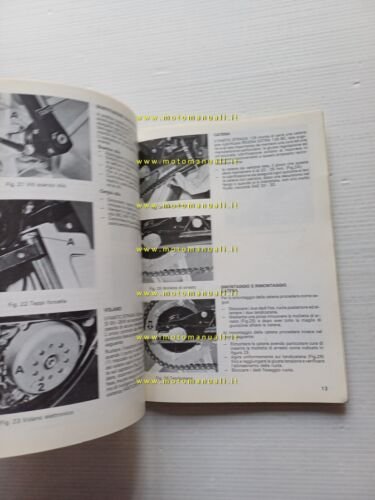 Fantic Motor 125 Strada FM 400 1982 manuale uso manutenzione …
