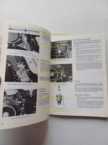 Fantic Motor 125 Strada FM 400 1982 manuale uso manutenzione …