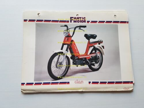 Fantic Motor 50 CLAN 1981 catalogo ricambi originale