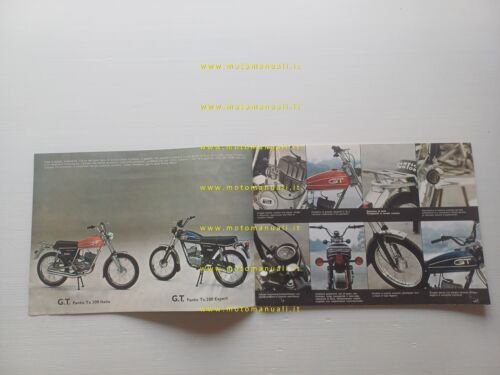 Fantic Motor 50 Gran Turismo TX 200 Italia-Export depliant italiano …