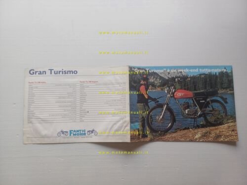 Fantic Motor 50 Gran Turismo TX 200 Italia-Export depliant italiano …