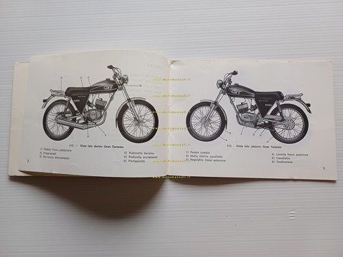 Fantic Motor 50 Gran Turismo TX200-Super Rocket TX108 1976 Manuale …