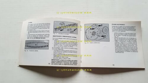 Fantic Motor 50 Trial Serie 5 1989 Manuale Uso originale …