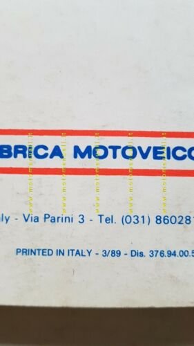 Fantic Motor 50 Trial Serie 5 1989 Manuale Uso originale …