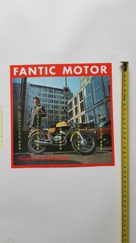 Fantic Motor 50 Turismo Internazionale 1973 depliant SENZA TESTO originale