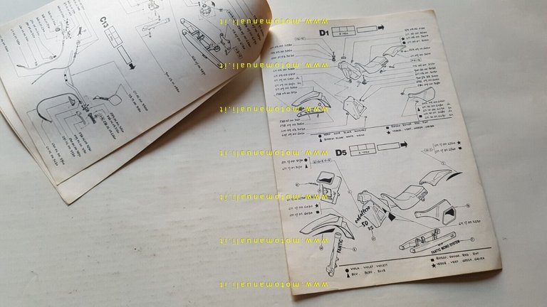 Fantic Motor CABALLERO 50 RS 1990 catalogo ricambi originale
