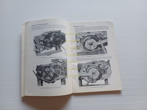 Fantic Motor Caballero manuale officina motore 50 1976 italiano originale