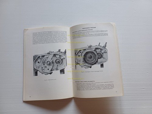 Fantic Motor Caballero manuale officina motore 50 1976 italiano originale