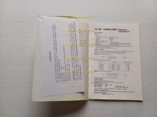 Fantic Motor Caballero manuale officina motore 50 1977 originale workshop …