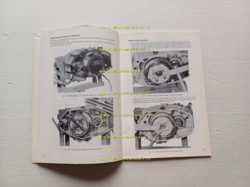 Fantic Motor Caballero manuale officina motore 50 1977 originale workshop …