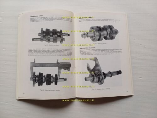 Fantic Motor Caballero manuale officina motore 50 1977 originale workshop …