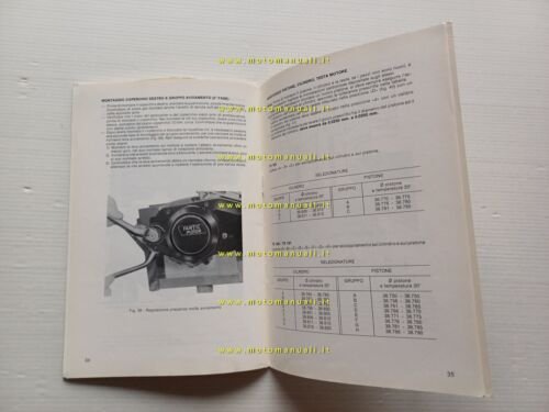 Fantic Motor Caballero manuale officina motore 50 1977 originale workshop …