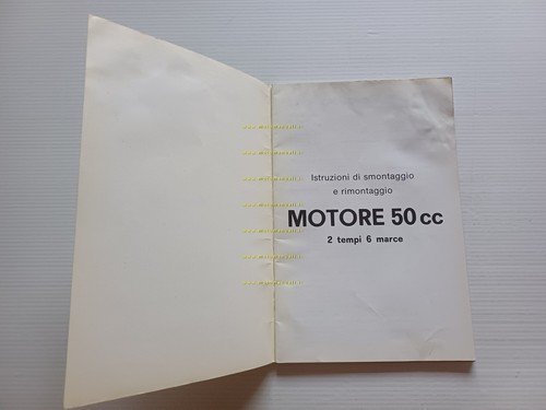 Fantic Motor Caballero manuale officina motore 50 6 V 1977 …