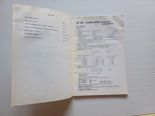 Fantic Motor Caballero manuale officina motore 50 6 V 1977 …